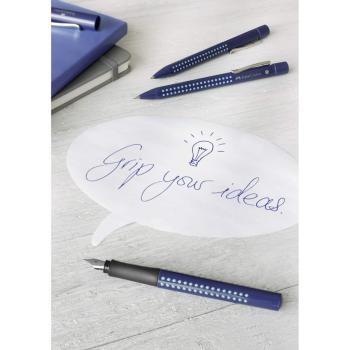 Preview: Faber-Castell Druckbleistift Grip 2010 0,5mm blau-hellblau