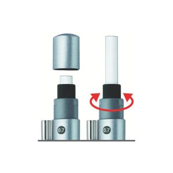 Preview: Faber-Castell Druckbleistift Grip 2011 0,7mm silber