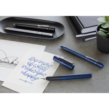 Preview: Faber-Castell Druckbleistift Grip 2011 0,7mm blau metallic