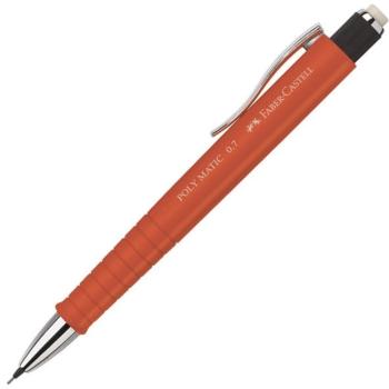 Preview: Faber-Castell Druckbleistift Poly Matic 0.7mm orange
