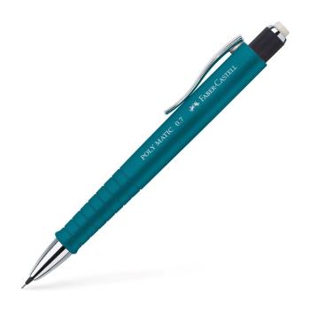 Preview: Faber-Castell Druckbleistift Poly Matic 0.7mm petrol