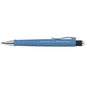 Faber-Castell Druckbleistift Poly Matic 0.7mm graublau