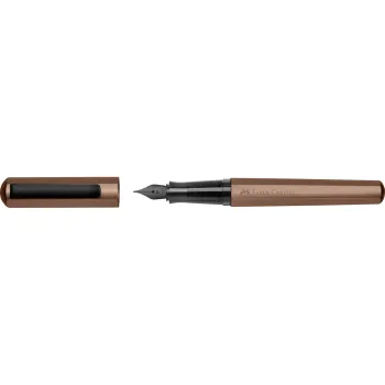 Preview: Faber-Castell Füllhalter Hexo bronze