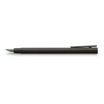 Preview: Faber-Castell Füllhalter Neo Slim Metall schwarz schwarz