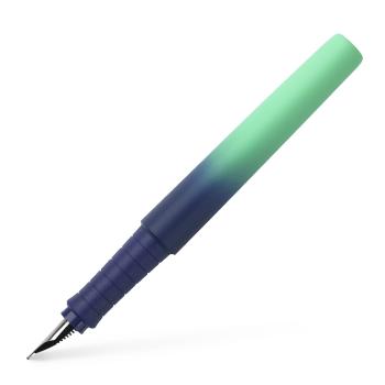 Faber-Castell Füllhalter Poly Ball M buzzing blue · Limited Flow Edition