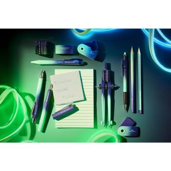 Faber-Castell Füllhalter Poly Ball M buzzing blue · Limited Flow Edition