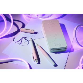 Preview: Faber-Castell Füllhalter Poly Pen M + Kugelschreiber Poly Ball XB Set blushing sky · Limited Flow Edition