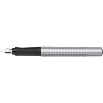 Faber-Castell Füllhalter Grip 2011 Kalligrafie Set silber