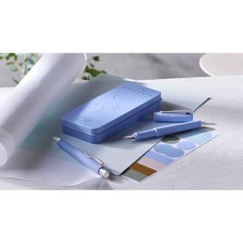 Faber-Castell Füllhalter Poly Pen B + Kugelschreiber Poly Ball XB Set pale iris