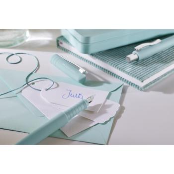 Faber-Castell Füllhalter Poly Pen B + Kugelschreiber Poly Ball XB Set caribic blue