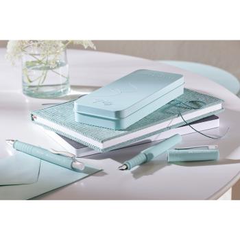 Faber-Castell Füllhalter Poly Pen B + Kugelschreiber Poly Ball XB Set caribic blue
