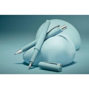Faber-Castell Füllhalter Poly Pen B + Kugelschreiber Poly Ball XB Set caribic blue