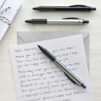 Preview: Faber-Castell Kugelschreiber Basic M anthrazit