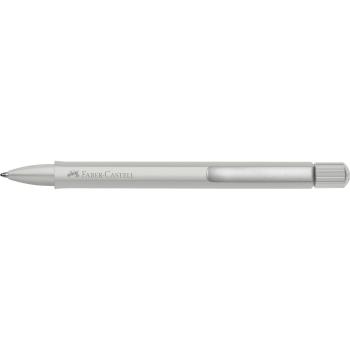 Preview: Faber-Castell Kugelschreiber Hexo silber matt