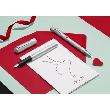 Faber-Castell Kugelschreiber Hexo silber matt