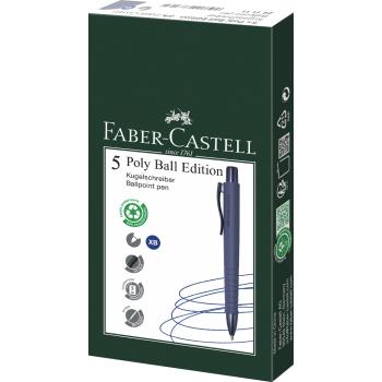 Preview: Faber-Castell Kugelschreiber Poly Ball XB Urban future dusk