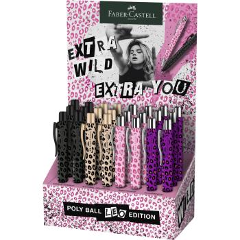 Preview: Faber-Castell Kugelschreiber Poly Ball XB Urban Natural Instinct · Limited Leo Edition