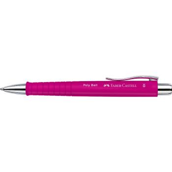 Preview: Faber-Castell Kugelschreiber Poly Ball XB pink