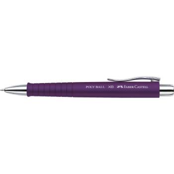 Preview: Faber-Castell Kugelschreiber Poly Ball XB plum
