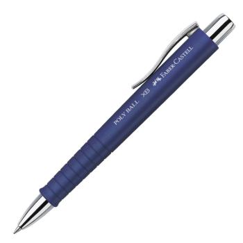 Preview: Faber-Castell Kugelschreiber Poly Ball blau