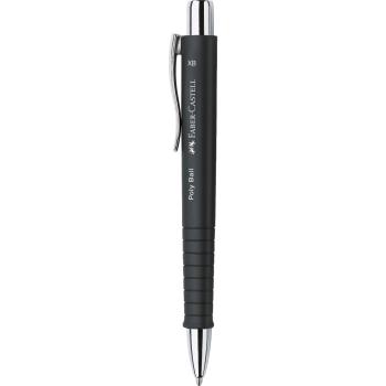 Faber-Castell Kugelschreiber Poly Ball schwarz