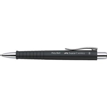 Preview: Faber-Castell Kugelschreiber Poly Ball schwarz