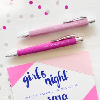 Faber-Castell Kugelschreiber Poly Ball XB pink