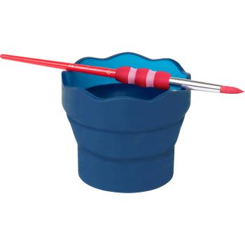 Faber-Castell Wasserbecher Clic&Go blau