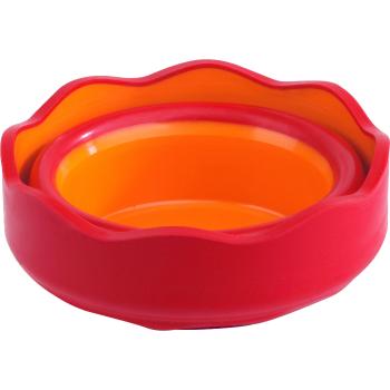 Preview: Faber-Castell Wasserbecher Clic&Go rot
