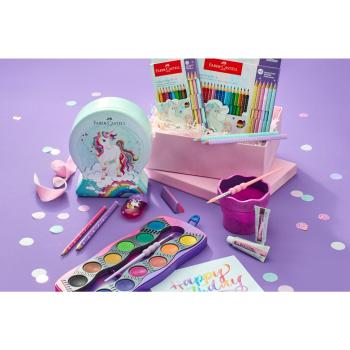Faber-Castell Wasserbecher Clic&Go pink marble