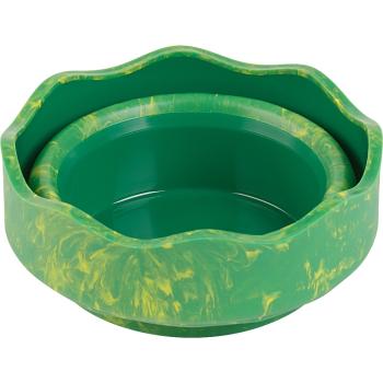 Preview: Faber-Castell Wasserbecher Clic&Go green marble