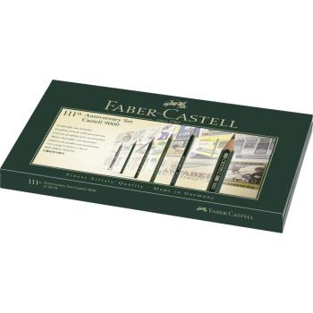 Preview: Faber-Castell Bleistift Castell 9000 111th Anniversary Set 21er Jubiläums Box