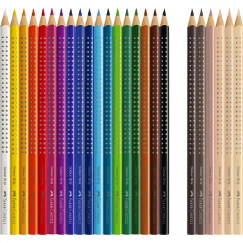 Faber-Castell Colour Grip Buntstifte 18+6 Kartonetui