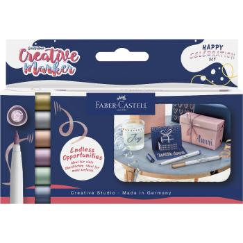Faber-Castell Goldfaber Creative Marker Brush 6er Etui Happy Celebration