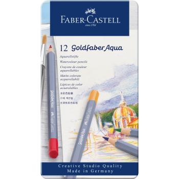 Faber-Castell Aquarellstifte Goldfaber Aqua 12er Metalletui