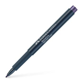 Preview: Faber-Castell Metallics Marker Colour 136 date with violet