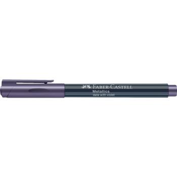 Faber-Castell Metallics Marker Colour 136 date with violet