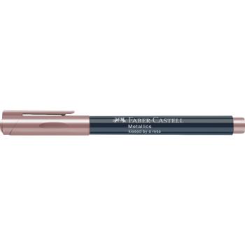 Faber-Castell Metallics Marker Colour 189 kissed by a rose