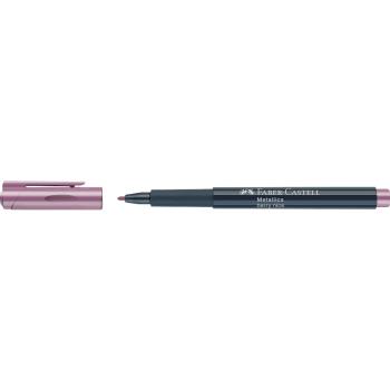 Preview: Faber-Castell Metallics Marker Colour 290 berry nice