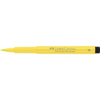 Preview: Faber-Castell Pitt Artist Pen Brush Tuschestift 104 lichtgelb