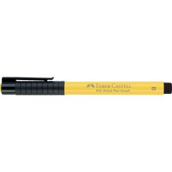 Faber-Castell Pitt Artist Pen Brush Tuschestift 108 kadmiumgelb dunkel
