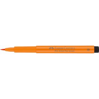 Preview: Faber-Castell Pitt Artist Pen Brush Tuschestift 113 lasurorange