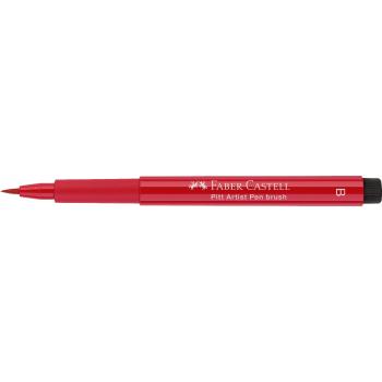Preview: Faber-Castell Pitt Artist Pen Brush Tuschestift 219 scharlachrot tief (dunkel)