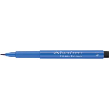 Preview: Faber-Castell Pitt Artist Pen Brush Tuschestift 143 kobaltblau