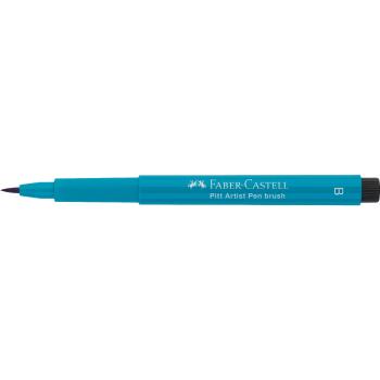 Preview: Faber-Castell Pitt Artist Pen Brush Tuschestift 153 kobalttürkis