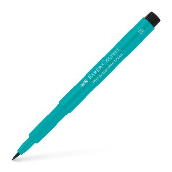 Preview: Faber-Castell Pitt Artist Pen Brush Tuschestift 156 kobaltgrün