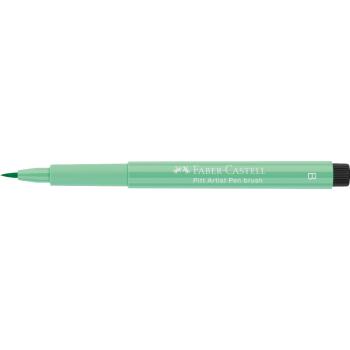 Preview: Faber-Castell Pitt Artist Pen Brush Tuschestift 162 phthalogrün hell