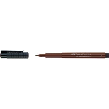 Preview: Faber-Castell Pitt Artist Pen Brush Tuschestift 175 sepia dunkel
