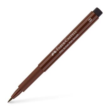 Preview: Faber-Castell Pitt Artist Pen Brush Tuschestift 175 sepia dunkel