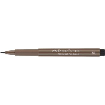 Preview: Faber-Castell Pitt Artist Pen Brush Tuschestift 177 walnußbraun